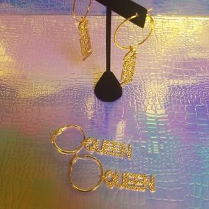 Queen earrings